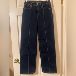 NWOT Marc New York Women’s Dark Denim Jeans with Seaming Detail Size 2